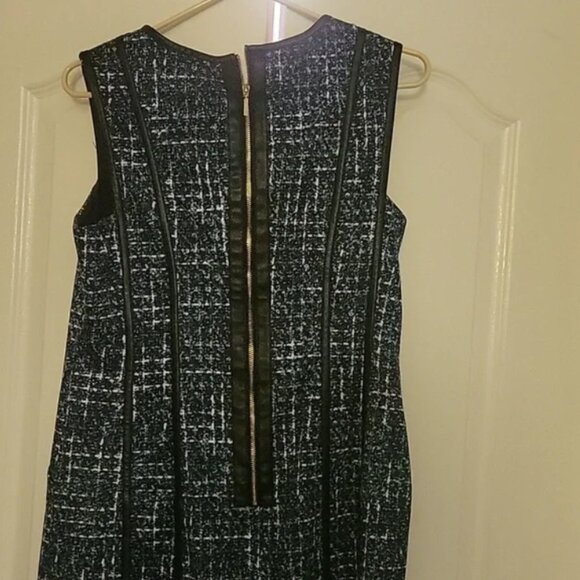 Karl Lagerfeld Sleeveless Silky Stretch Knit Dress - Picture 3 of 4